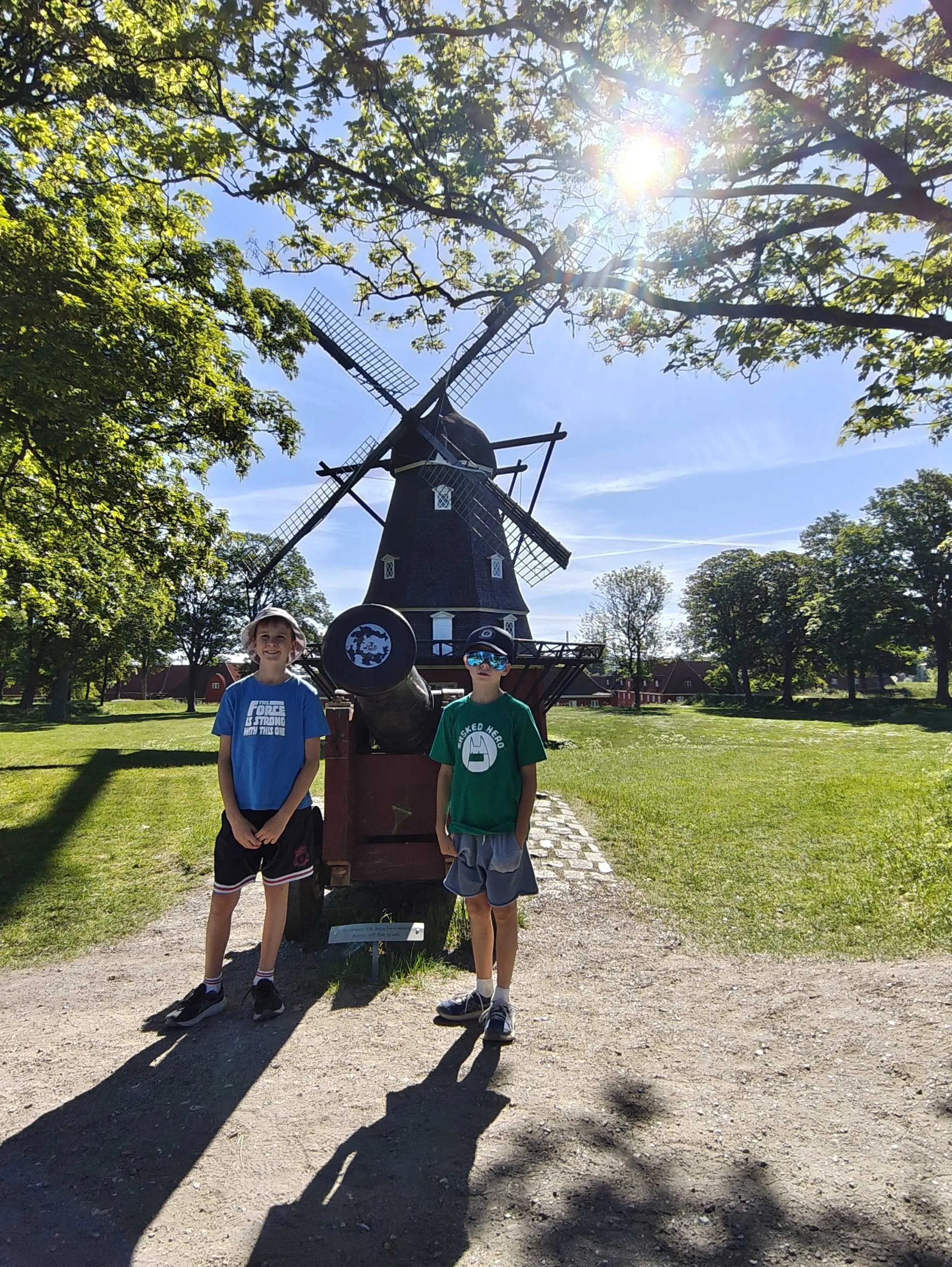 A windmill in the fortress