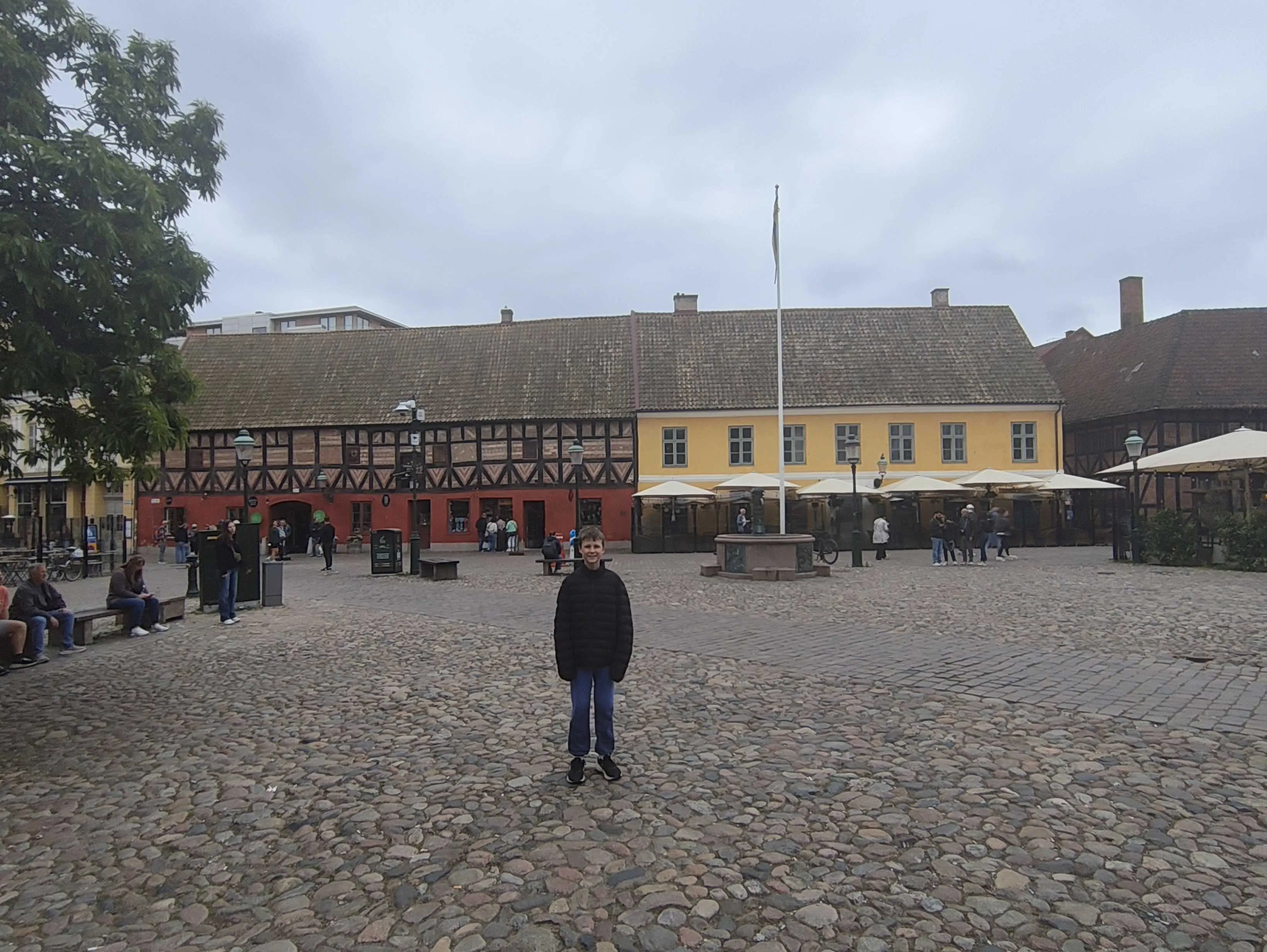 Jake in MalmĂś square
