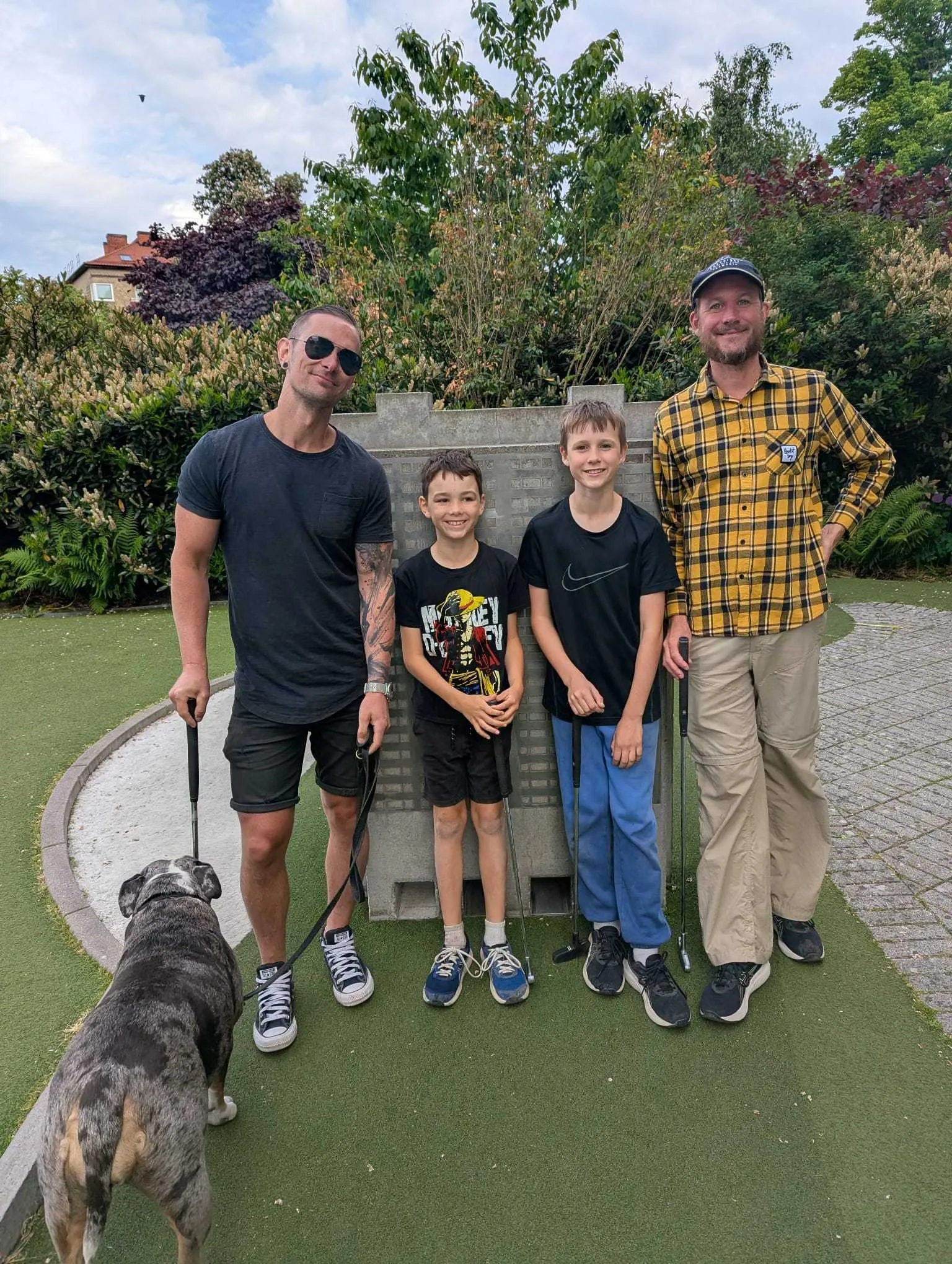 Nala, Scott, Miles, Jake and Stu