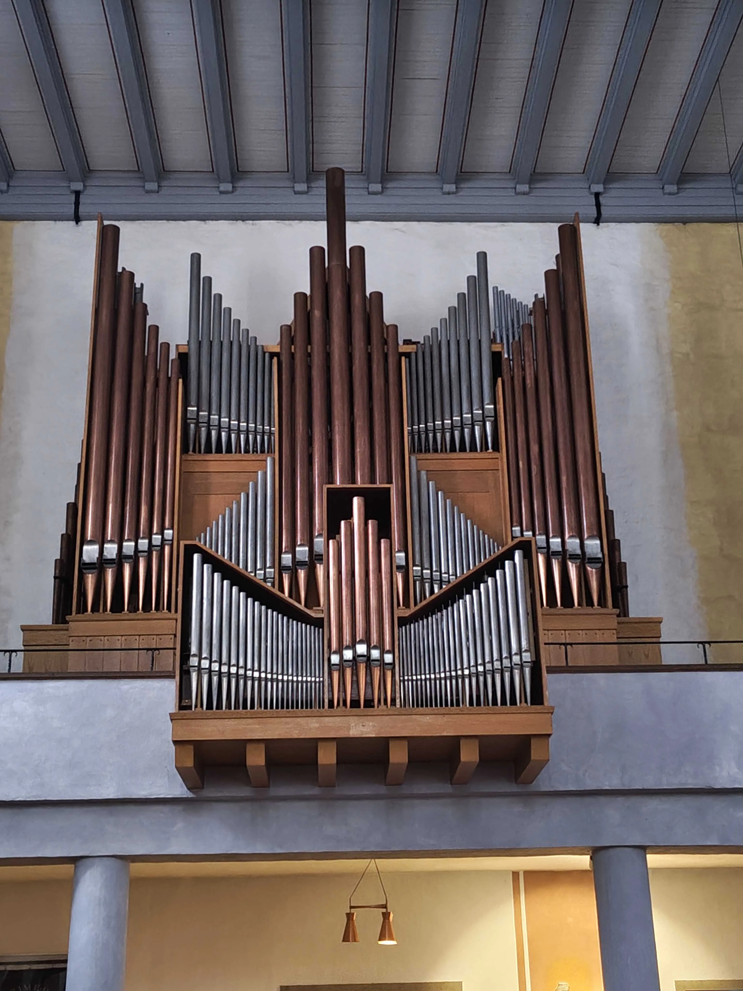 The organ in St. Jakobus, Rüdesheim am Rhein