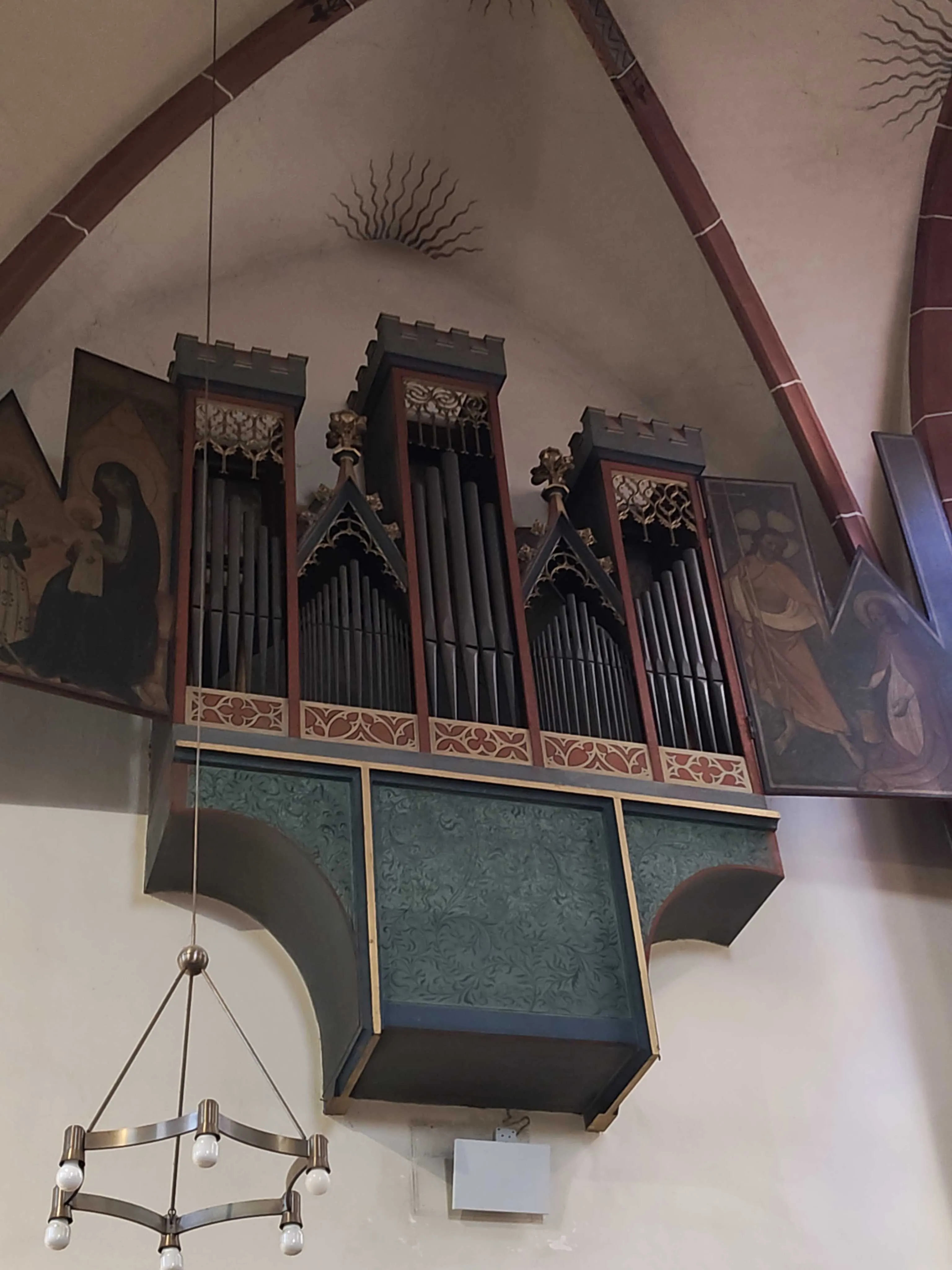 The Schwalbennestorgel in St. Peter und Paul Organ, Eltville
