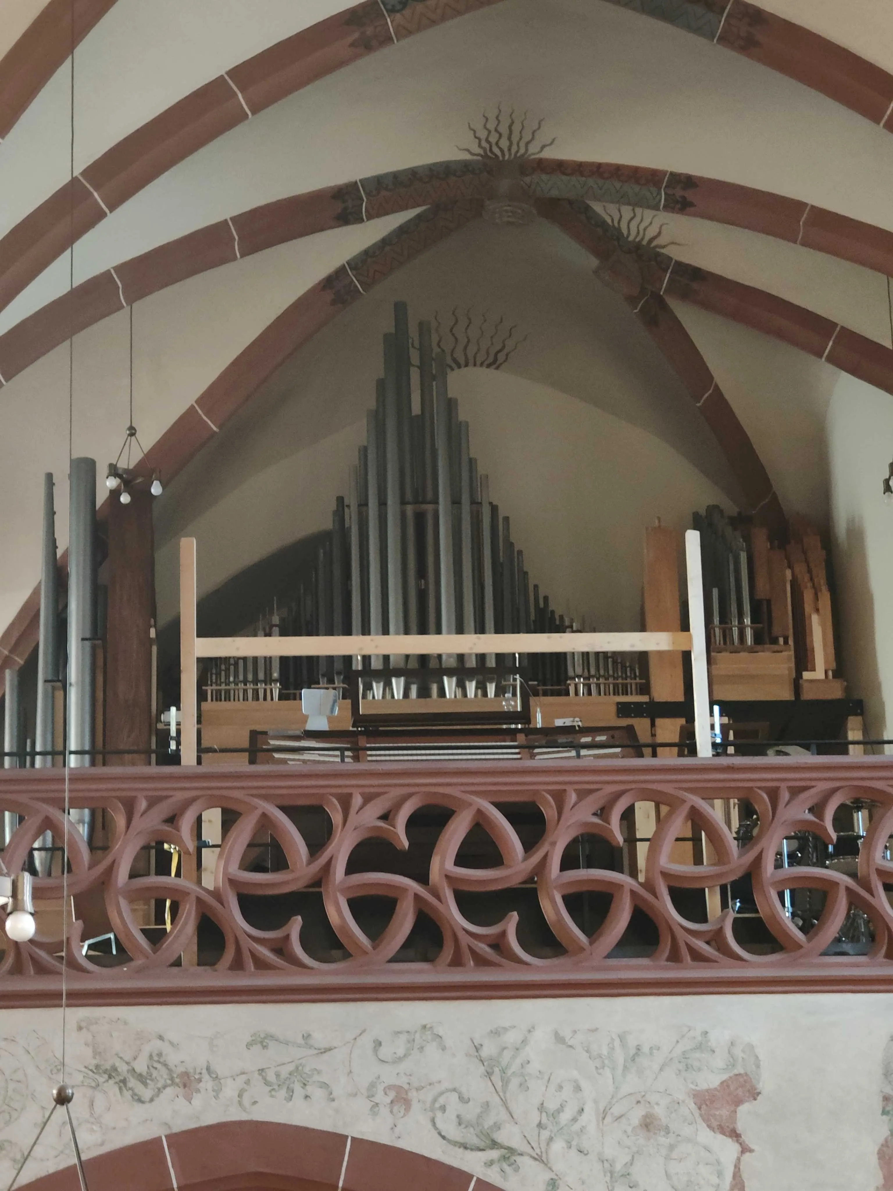 The organ in St. Peter und Paul Organ, Eltville
