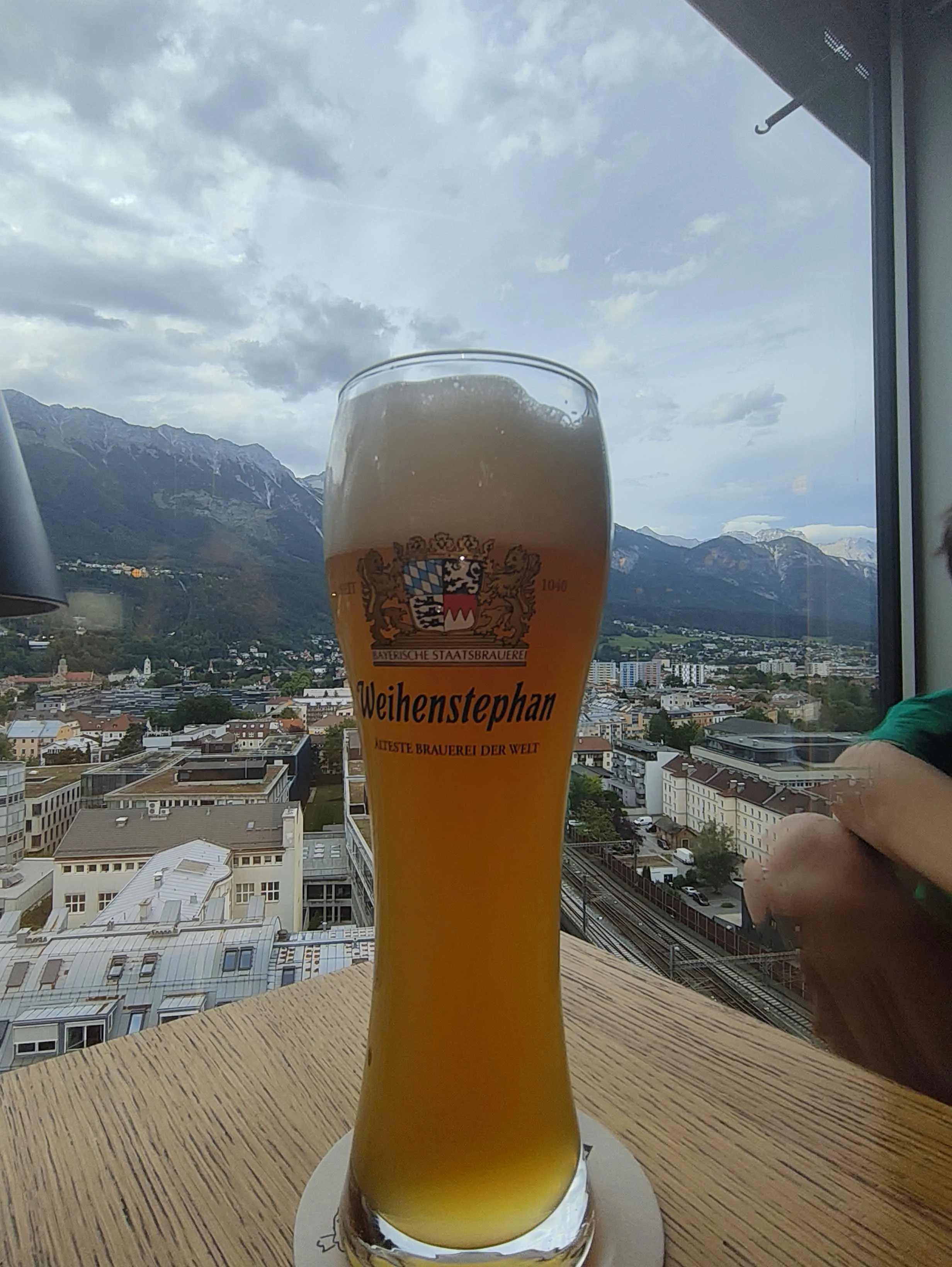 A cold beer in Innsbruck