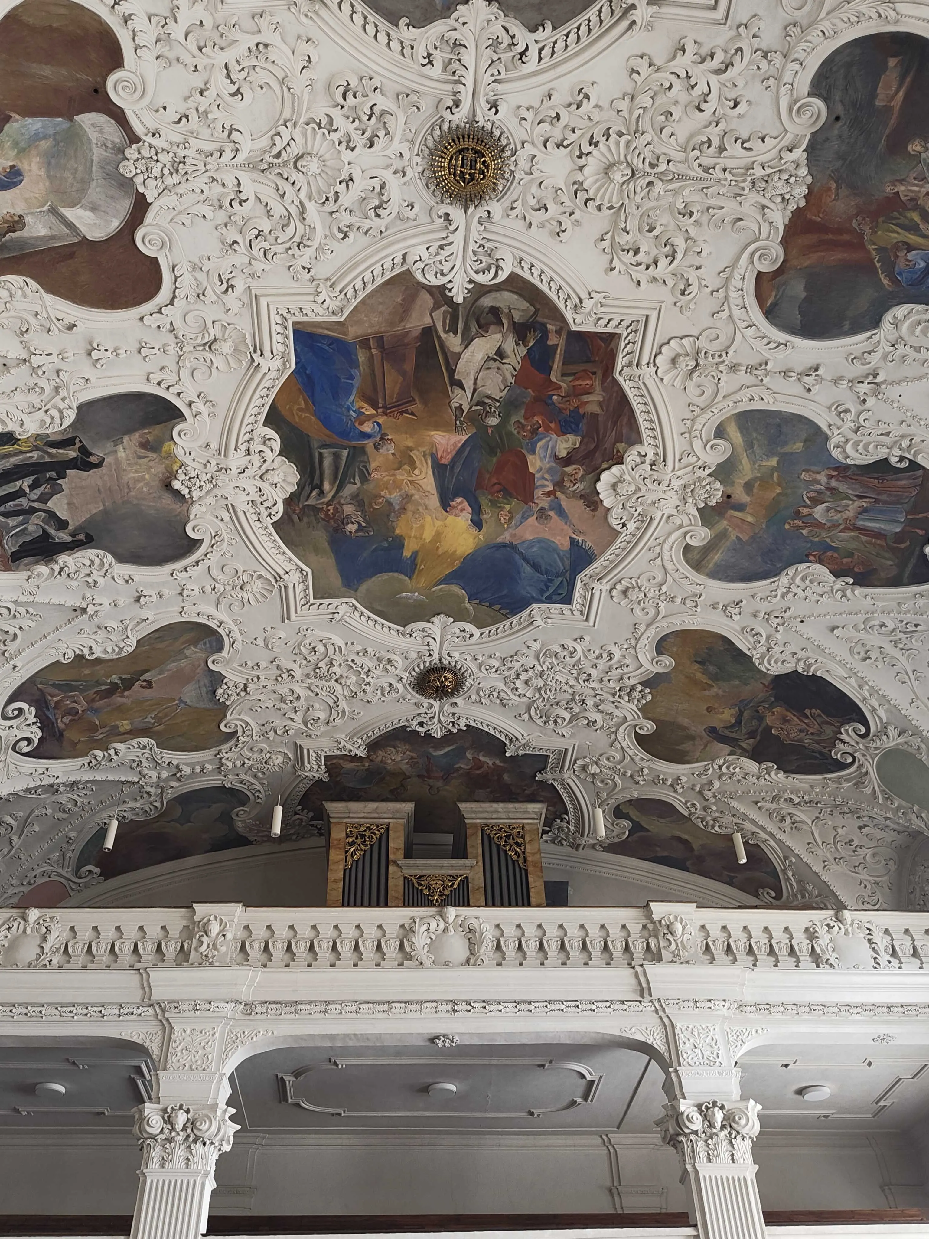 The organ in the Spitalskirche, Innsbruck