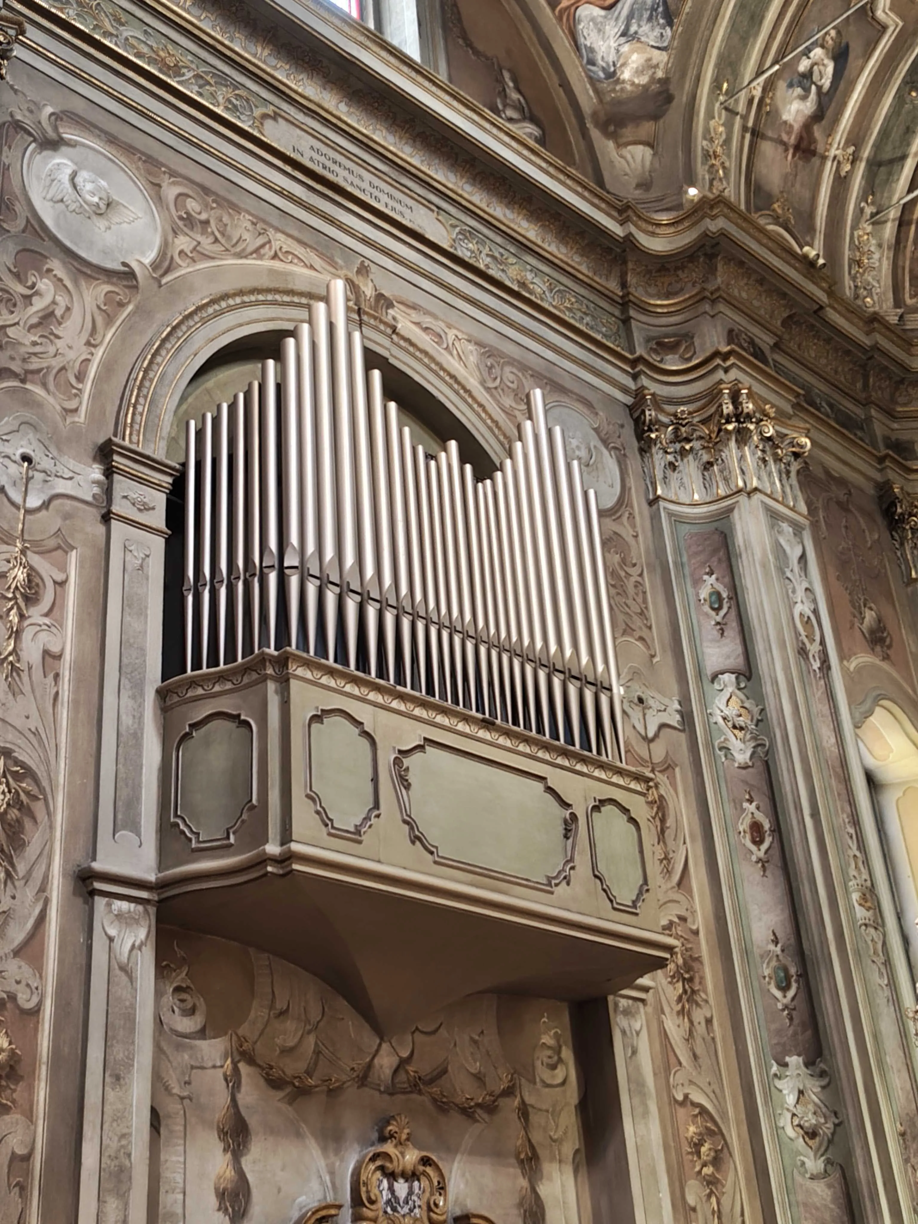 The organ in Santa Maria Assunta, Riva del Garda