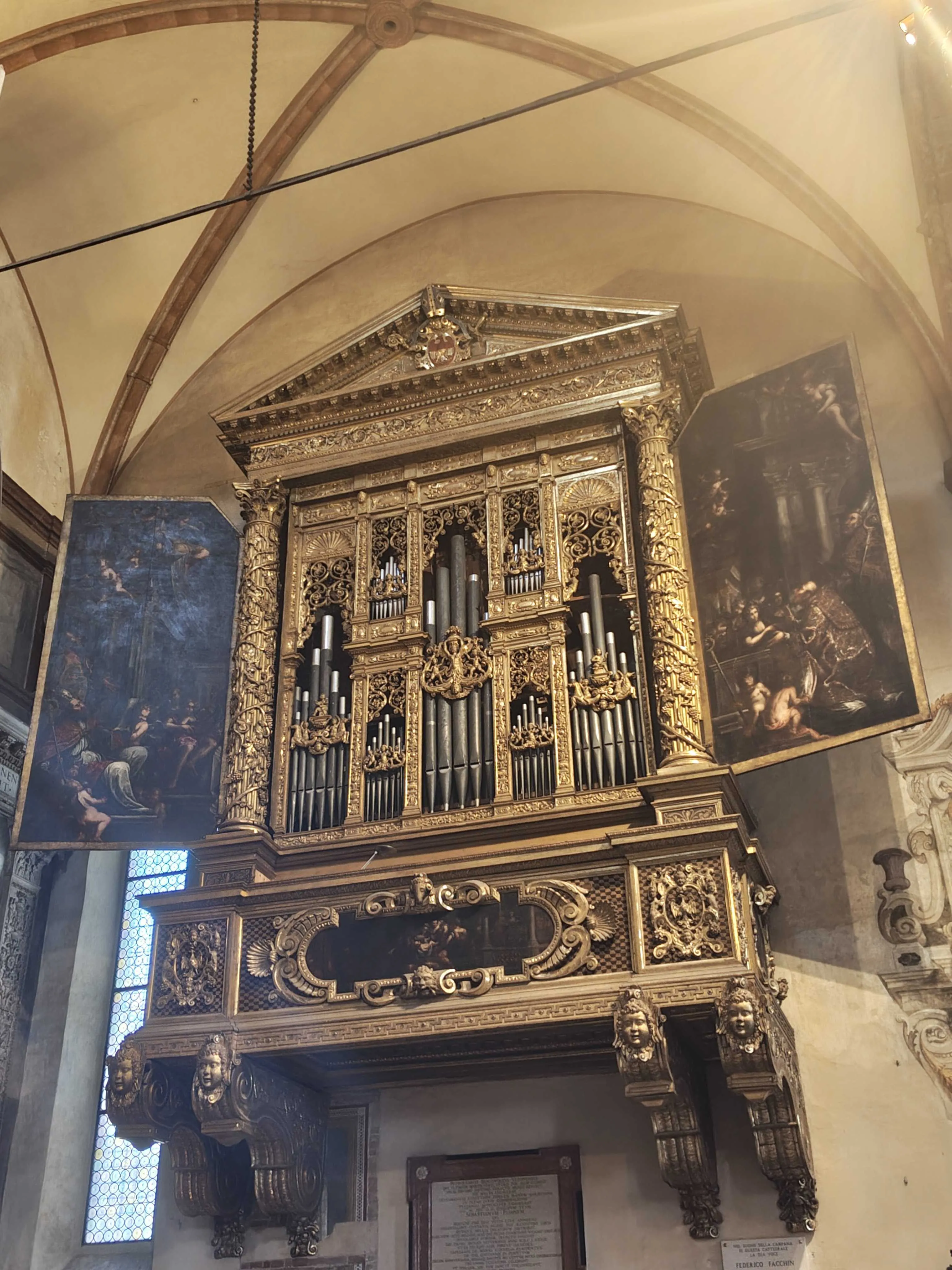 The Cornu Evangelii organ