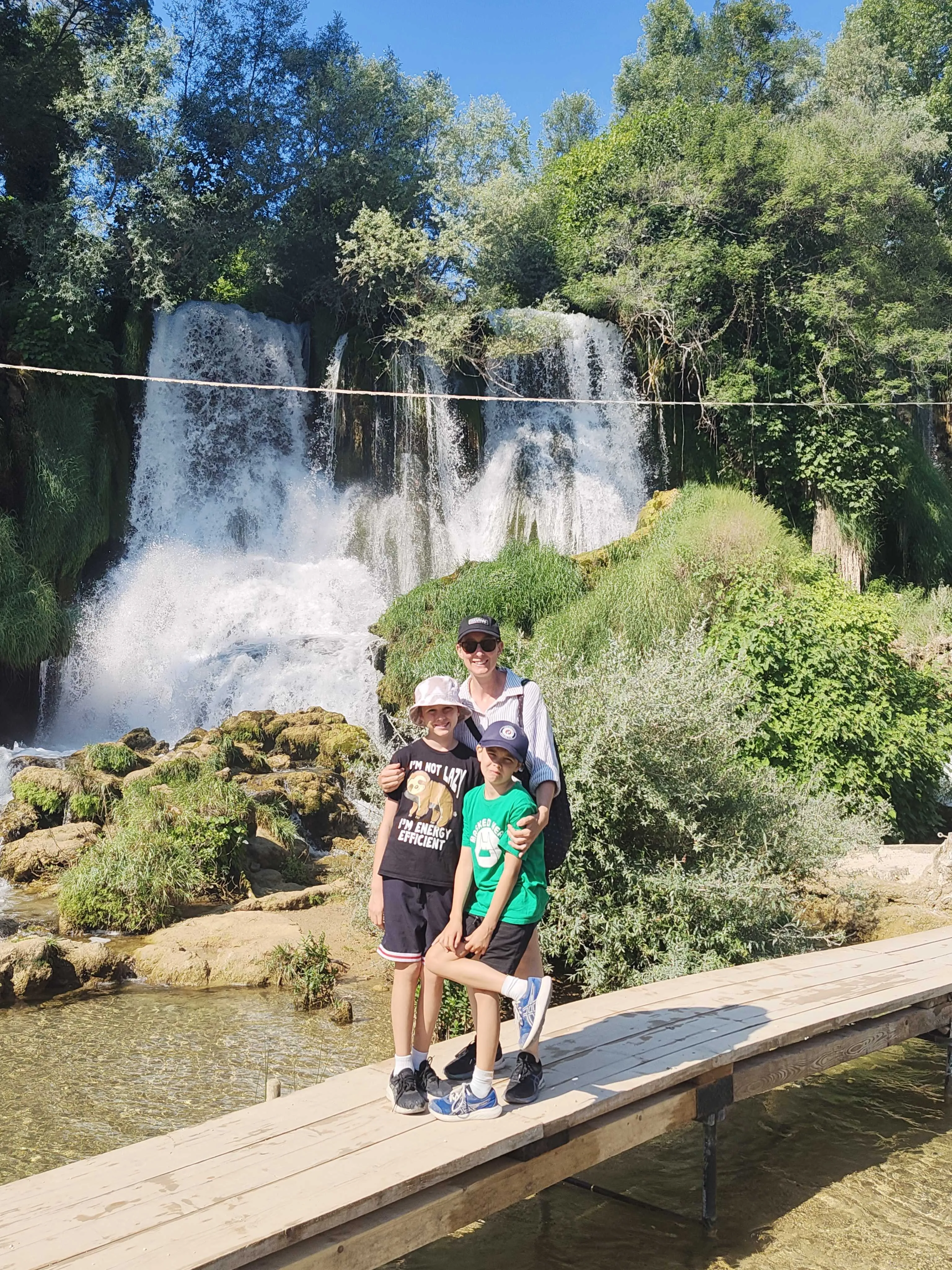 The Kravice waterfalls